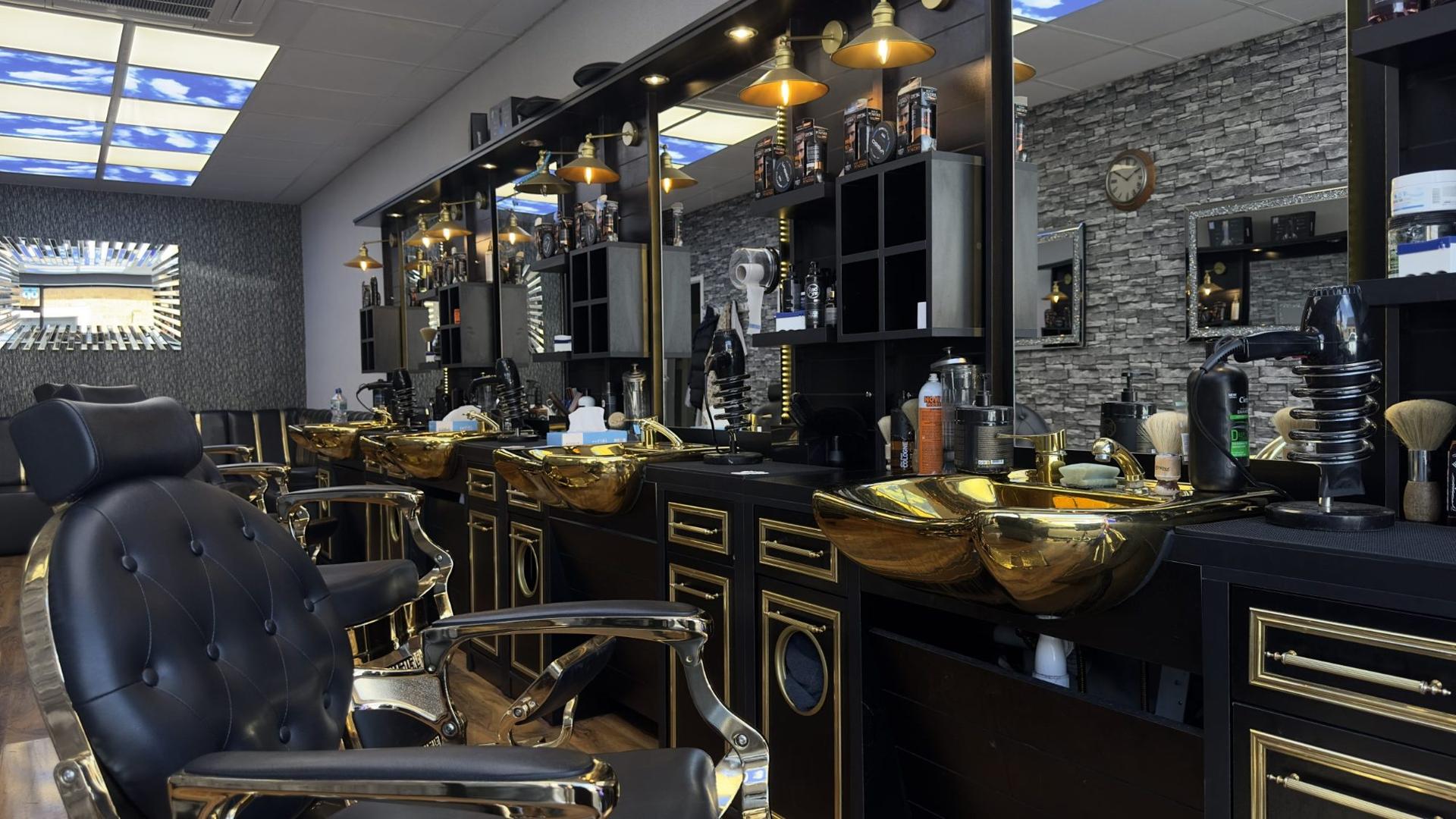 Inside Fordham Barbers on Carter Street, Fordham